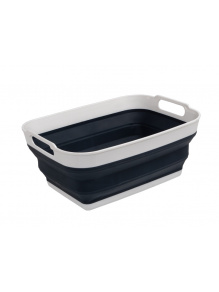 Miska składana do mycia szaro-biała - Camp4