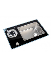 Kombinacja kuchenka/zlew VanStream - Carbest