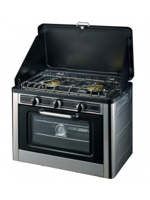 Przenośna kuchenka gazowa z piekarnikiem 50 mbar - Carbest