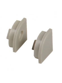 Końcówki do profilu LED narożnego (2 szt.) - Carbest