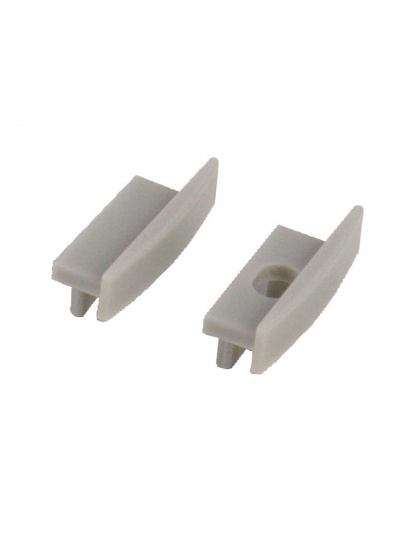 Końcówki do profilu LED płaskiego (2 szt.) - Carbest