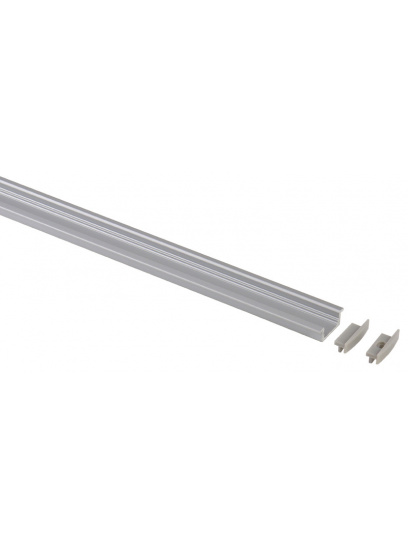 Profil aluminiowy do taśm LED płaski 1,5 m - Carbest