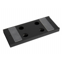 Uchwyt na kieliszki do zabudowy kuchennej czarny - Camp4