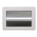 Okno ścienne uchylne z roletą i moskitierą 702x402 mm - Carbest