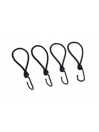 Haki napinające do odciągów 12 cm 4 szt., srebrne – RTent