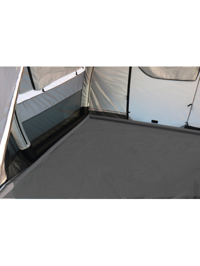 Mata ochronna pod przedsionek 250 x 300 cm z nadmuchiwanymi brzegami, szara – RTent