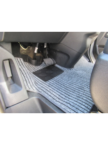 Dywan do kabiny kierowcy antracyt - Carbest