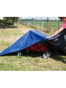 Plandeka 5 x 6 m, niebieska – RTent