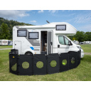 Barierka dla psa składana - Carbest