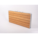 Stół składany bambusowy 90×90×70 - Camp4