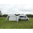 Pawilon pneumatyczny AirShelter 400 x 400 cm, szary – RTent