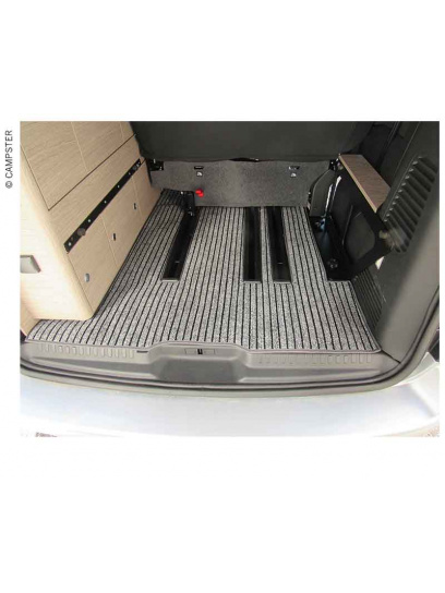 Dywan do bagażnika Citroen Campster z szynami - Carbest