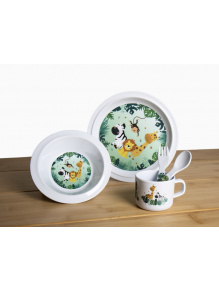 Zestaw naczyń dla dzieci SAFARI 5 el. - Camp4