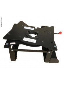 Konsola obrotowa fotela CBTO22D2 do siedzeń pojedynczych, czarna – Scopema