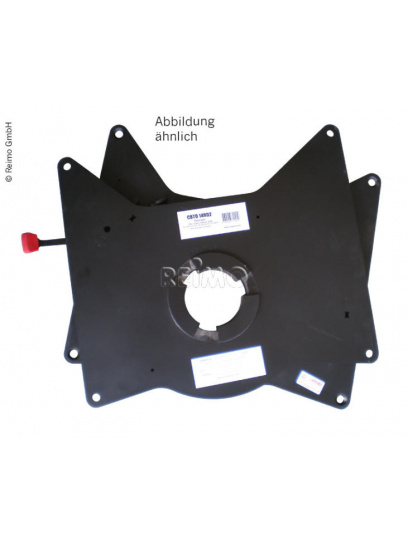 Konsola obrotowa fotela CBTO14RD2 do siedzeń pojedynczych, czarna – Scopema