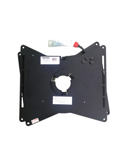 Konsola obrotowa fotela kierowcy do Ford Transit/Custom CBTO19G3C, czarna – Scopema