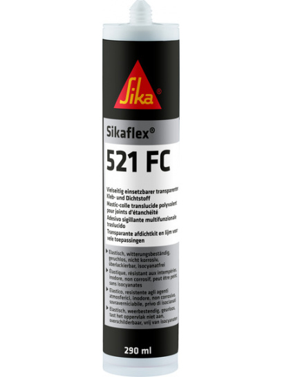 Klej/uszczelniacz Sika 521FC 290 ml transparentny - Sika