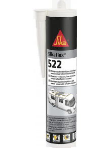 Uszczelniacz klej odporny na warunki atmosferyczne Sikaflex 522 - 300 ml czarny - Sika
