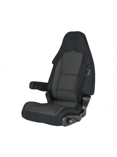Fotel pilota S10.1 kierowcy czarny – Sportscraft