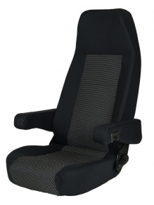 Fotel pilotowy S5.1 Ara do kampera czarny/szary – Sportscraft