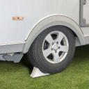 Klin zabezpieczający pod koło max 800 kg biały