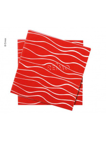 Serwetki czerwone 165x165 mm 20 szt. - Gimex