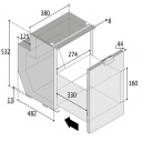 Przenośna lodówka-zamrażarka VF16P 16 l mała - Vitrifrigo