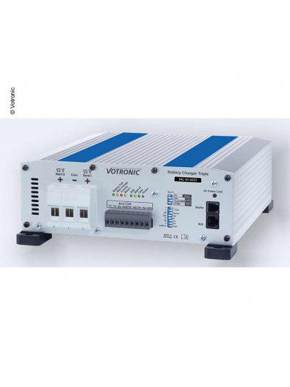 Ładowarka sieciowa 230 V 45 A z 3 wyjściami do kampera i przyczepy - Votronic