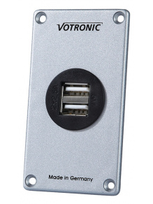 Panel ładowania USB serii S podwójny 5 V 2,5 A - Votronic