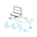 Zestaw kuchenka XC Duo + kit 4350 płyta i ogrzewanie - Wallas