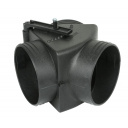 Trójnik rozgałęziacz z zaworem regulacji przepływu powietrza Ø80 mm - Webasto