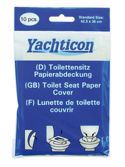 Nakładki na deskę sedesową 10 szt. - Yachticon