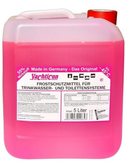 Środek przeciw zamarzaniu do wody pitnej i toalet Anti Freeze 5 l - Yachticon