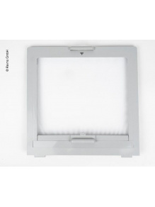 Rama plisowana 2w1 (moskitiera + roleta), szara - MPK