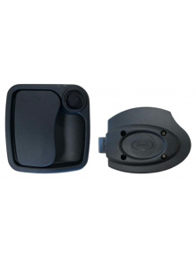 Zamek do drzwi kampera Eurogarage bez cylinderka czarny - Zadi