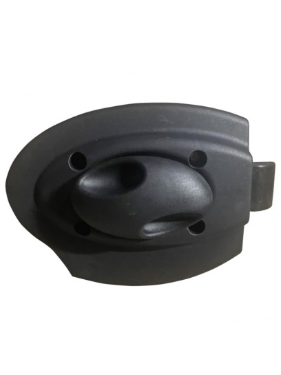 Klamka drzwi do kampera część wewnętrzna Eurogarage bez cylinderka czarna - Zadi