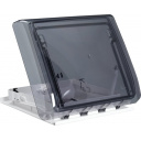 Okno dachowe SkyMaxx 400x400 z LED (kłosz przyciemniany) - MaxxAir