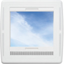 Okno dachowe SkyMaxx 400x400 z LED (kłosz przyciemniany) - MaxxAir