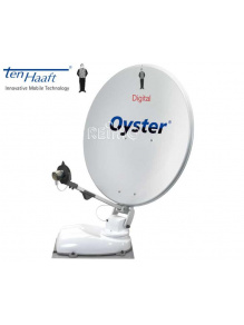 Automatyczna antena satelitarna Oyster 85 Digital Twin CI SKEW - Ten Haaft