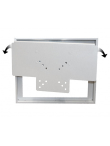 Uchwyt TFT do zabudowy/na ścianę (VESA 75/100, do 10 kg, wysuw 105 mm) - Lippert