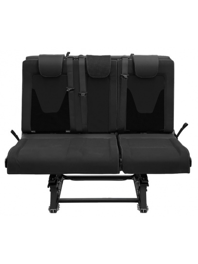 Kanapa rozkładana 540 1900x1200 z pasami 3-punkt i ISOFIX - Fasp