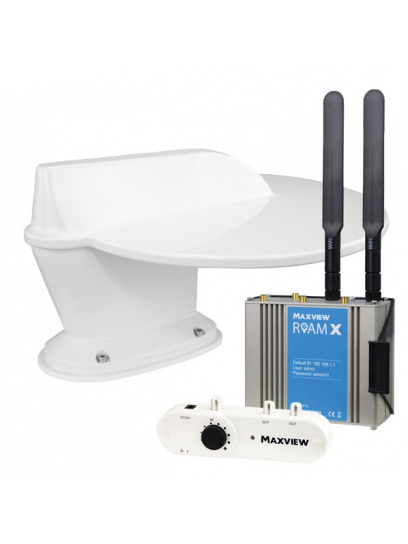 Antena internet+TV Roam X Combo (4G/5G + DVB-T2), biała - Maxview