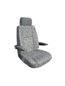 Fotel pilot 306 lewy szary - Fasp