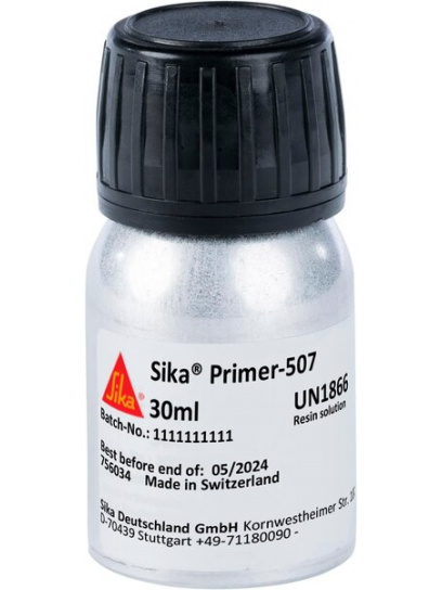 Podkład gruntujący Sika Primer 507 30 ml, czarny – Sika