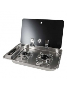 Kuchenka 2-palnikowa 30 mbar FC 1336-P-W - Can