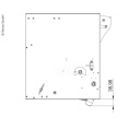 Elektryczny stopień 3-stopniowy 530 mm, silnik prawy (wysokość wejścia 80–90 cm) - Lippert