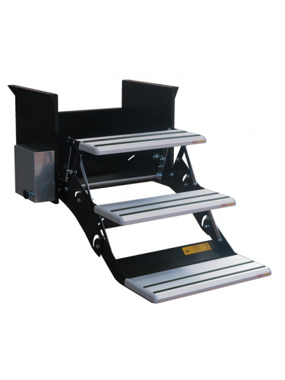 Elektryczny stopień 3-stopniowy 530 mm, silnik prawy (wysokość wejścia 80–90 cm) - Lippert