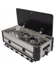 Wysuwana kuchenka gazowa 3-palnikowa - Can