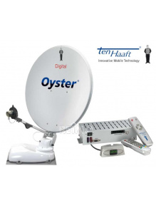 Automatyczna antena satelitarna Oyster 85 Digital Twin CI - Ten Haaft