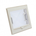 Okno dachowe 40x40 z szybą opalową, roletą i moskitierą - MPK